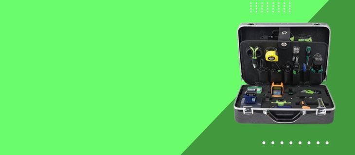 valise d'outillage fibre optique